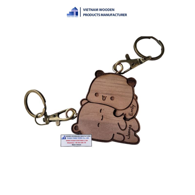 Cute Couple Keychain for Key Decoration