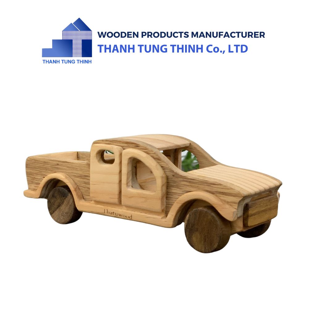 Mini Tank Truck Wooden Toys Manufacturer Transport Toys for Children